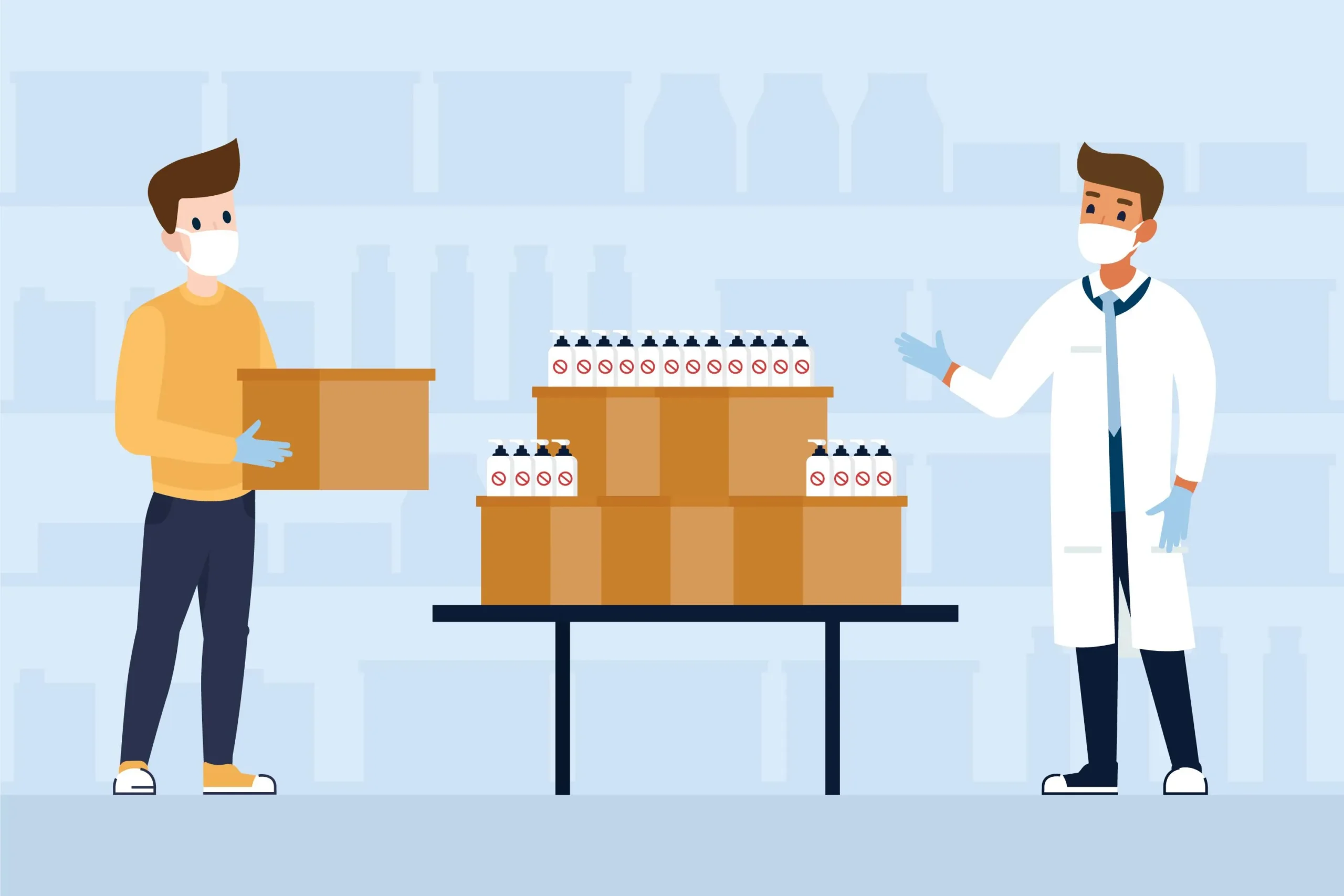 چاپ لیبل دارویی و صنعتی