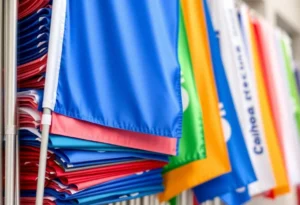 چاپ پرچم اقتصادی در کرج